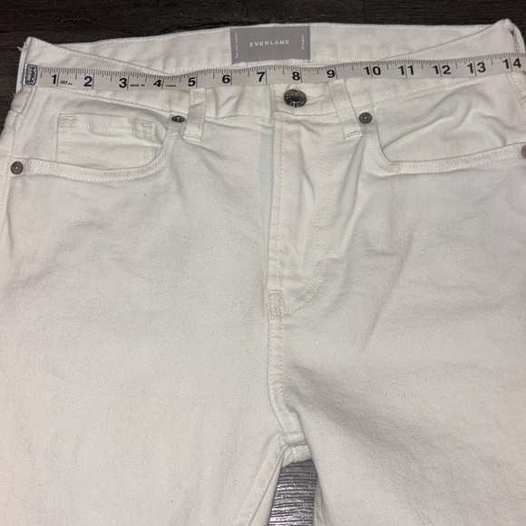 Everlane Boyfriend Jean Size 25 White - Picture 10 of 13